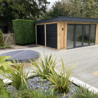 Pool garden room